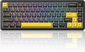 Tấn Công Cá Mập X65he Có Dây Trục Từ RGB Bàn Phím Đầy Đủ Phạm Vi Độ Chính Xác 0.01 0.125MS Chậm Trễ 8K Tỷ Lệ Trở Lại Chơi Game Bàn Phím - Product Image 2