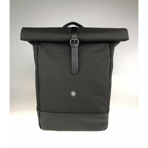 Custom Eco-friendly Travel <b>Backpack</b> <b>Waterproof</b> <b>Roll</b> <b>Top</b> Environmentally Degradable Fashionable Canvas <b>Backpack</b> - Product Image 1