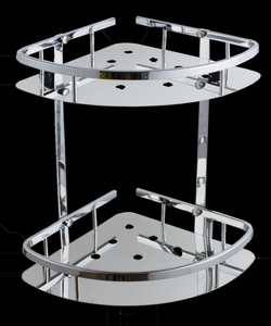 Étagère de salle de bain triangulaire moderne en acier inoxydable, double couche, réglable, <span class=keywords><strong>rangement</strong></span> <span class=keywords><strong>au</strong></span>-<span class=keywords><strong>dessus</strong></span> <span class=keywords><strong>des</strong></span> <span class=keywords><strong>toilettes</strong></span>, simple et pratique - Product Image 5