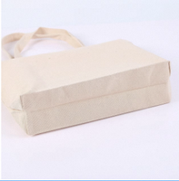 Tas Kanvas Ramah Lingkungan dari Katun, Dapat Dilipat, untuk Pesta, Daur Ulang, Tas Makan Siang Ramah Lingkungan dengan Desain Kustom