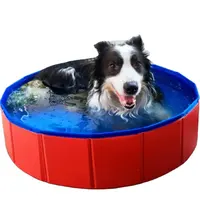 Fabriek Opvouwbare Draagbare Plastic Huisdier Peddelen Zwembad Grooming Bad Spa Opblaasbare Hond Zwembad