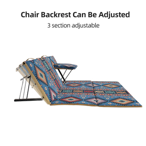 Tumbona Plegable para Exteriores HOMFUL con Color Personalizable y <span class=keywords><strong>Mesa</strong></span> Lateral - Product Image 2