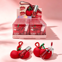 Brillant à lèvres Siyiping en forme de cerise, hydratant et nourrissant, huile à lèvres mignonne en forme de fruit cerise pour femmes et filles