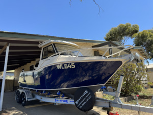 Yacht <span class=keywords><strong>de</strong></span> pêche <span class=keywords><strong>de</strong></span> <span class=keywords><strong>luxe</strong></span> en aluminium soudé <span class=keywords><strong>de</strong></span> 25 pieds avec moteur hors-bord, performances haute vitesse pour le sport et la croisière - Product Image 6