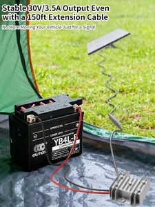 Convertidor Elevador de Voltaje Starlink Mini O-Ring a DC Hembra 12V/24V a 30V 3.5A, Adaptador de Corriente para Coche con Cable y Fusible, Venta al por Mayor - Product Image 2