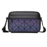 Bolso Bandolera Cruzado de Cuero para Hombre, Estilo Urbano 2025, Impermeable, con Cierre de Cremallera, para Todas las Temporadas