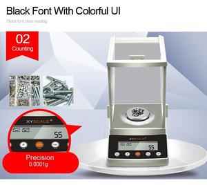<span class=keywords><strong>100g</strong></span> 0,1mg LCD <span class=keywords><strong>Digital</strong></span> Präzisionswaage Analytische Waage 0,0001g Laborwaage - Product Image 3