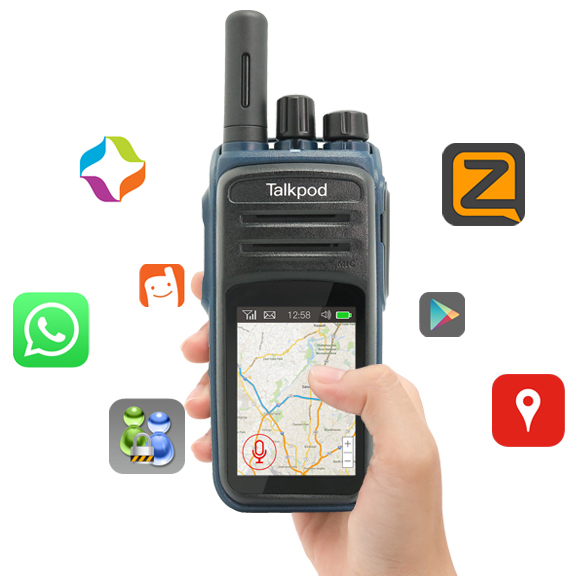 Mobile Phone with Walkie Talkie Wifi Two Way Radio Android SIM GSM N58 Headset Two Way Radio