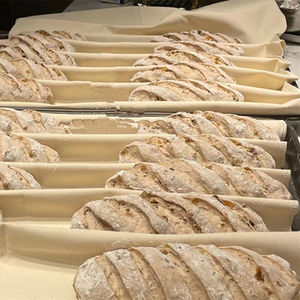 Boulangers professionnels pâte Couche 100% coton pâtisserie tissu d'épreuve pour <span class=keywords><strong>la</strong></span> cuisson du <span class=keywords><strong>pain</strong></span> français Baguettes mocassins - Product Image 1