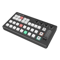 "MYTECH Mini commutateur/mélangeur vidéo 8 canaux avec USB pour caméra PTZ Streaming et boîtier"