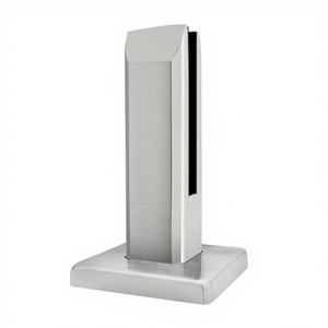 Robinet en verre de bâti de plate-forme carrée de bâti d'acier inoxydable pour la clôture de piscine - Product Image 1