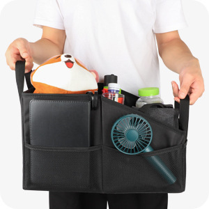 Organizador de maletero plegable de gran capacidad, bolsillos de malla, Material de poliéster, lados de red elásticos, almacenamiento de <span class=keywords><strong>coche</strong></span> de alta calidad - Product Image 3