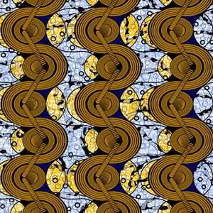 Haute qualité 100% coton Double face ignifuge <span class=keywords><strong>tissu</strong></span> imprimé à la cire africaine motif tissé personnalisé pour garçons robes/vêtements - Product Image 5