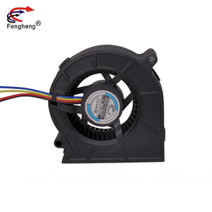 พัดลมระบายอากาศ 80x80x30 มม. 8030 DC 12V 24V 3800RPM พัดลมอุตสาหกรรมแบบเทอร์ไบน์แรงดันสูง 80 มม. - Product Image 3