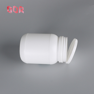 Customized White Capsule <b>Bottle</b> Pharmaceutical Packaging HDPE Plastic Capsule For Health Products Medicine Pill With Screw Cap - Product Image 4