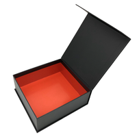 Boîte d'emballage magnétique rigide noir mat, boîte en carton rigide personnalisée pour accessoires de voiture et instruments de précision