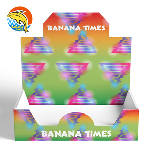 Bán buôn tùy chỉnh cửa hàng bán lẻ hiển thị các tông sóng carton gấp khay bao bì Hộp kệ sẵn sàng bao bì giấy - Product Image 4