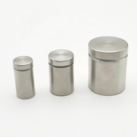Best Price Indoor Hollow Cheap Stainless Steel Standoffs 12mm 16mm 19mm 25mm Satin Finish Thickness 4mm Walron Fully Fasteners