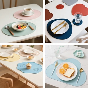 Set de table en silicone alimentaire personnalisé, imperméable, 40*30 cm, isolation thermique, antidérapant, lavable pour la cuisine et la salle à manger - Product Image 3