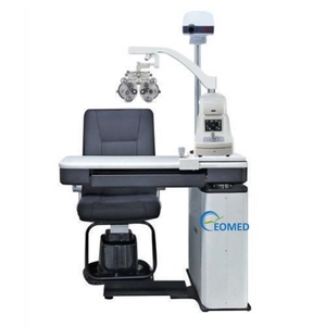 Équipement médical S-600-3 : Table et chaise ophtalmiques combinées, unité de support pour phoroptère ophtalmique et table optique - Product Image 1