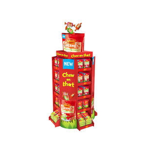 Senrun Custom Supermercado Food Display POS Stand Patatas fritas Cartón Pop Up Display Stand - Product Image 6