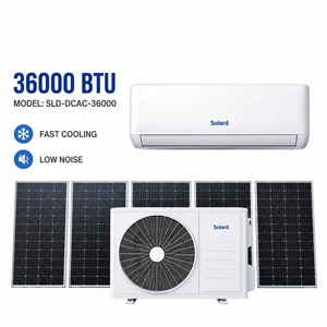Climatiseur solaire hybride 80-380V AC 110-240V 36000BTU 3HP mural split R410A usage intensif domestique SLD-ACDC-36000I - Product Image 1