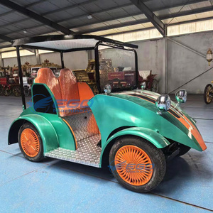Mini voiture classique vintage à deux places, faite à la main, design rétro unique, véhicule à faible vitesse, respectueux de l'environnement, prix abordable - Product Image 1