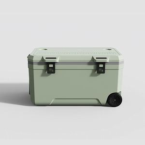 High Capacity Fishing <b>Cooler</b> <b>Box</b> With Wheeled Portable Outdoor Travel Camping <b>Ice</b> <b>Cooler</b> <b>Box</b> Big Size - Product Image 5