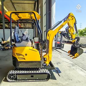 Mini-excavatrice de 1,5 tonne CE EPA EU Stage V, moteur à faibles émissions, idéale pour les flottes de <span class=keywords><strong>location</strong></span> et les travaux urbains, livraison gratuite - Product Image 5