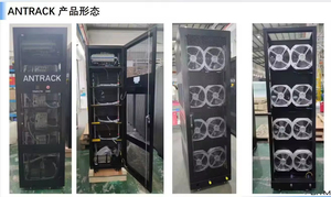 Harsh Heavy Duty Hydro <b>Cooling</b> Cabinet Antrack V1 Supporting 4 Asic Units 24kW High Efficiency Server Rack <b>System</b> - Product Image 3