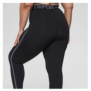 Pantalones de yoga personalizados de cintura alta para mujer, pantalones deportivos transpirables de secado rápido para yoga y fitness - Product Image 3