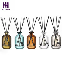 Diffuseur de parfum en verre à base d'huiles essentielles végétales naturelles 150 ml, écologique, longue durée, éliminateur d'odeurs