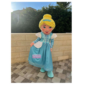 Traje de mascota personalizado vacaciones FIESTA DE Navidad ellos Cosplay princesa Elsa traje de Mascota - Product Image 5