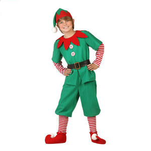 Costume d'elfe de Noël pour enfants, déguisement amusant pour garçons et filles, fête d'Halloween, FCDR-002 - Product Image 2