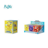 Nouveauté 2026 : Figurines d'anime Pokémon originales en boîte mystère (Eevee, Pikachu, Gengar) – Jouets décoratifs en PVC