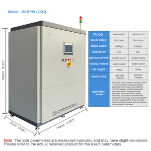 Machine à O3 JUMOZONE à haute concentration 500g pour l'oxydation des <span class=keywords><strong>eaux</strong></span> <span class=keywords><strong>usées</strong></span> industrielles - Product Image 3