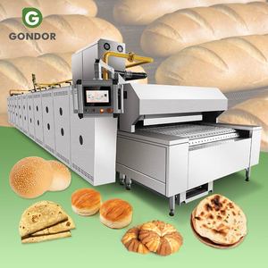 Four à tunnel de boulangerie à brûleur à gaz de 6 mètres pour la production de pain libanais, pâtisseries et pita - Product Image 1