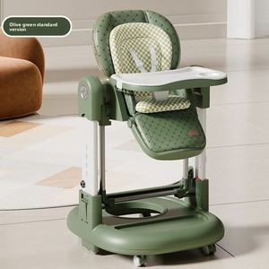 Chaise haute multifonctionnelle 3 en 1 réglable pour bébé, balançoire, chaise à bascule et trotteur - Product Image 5