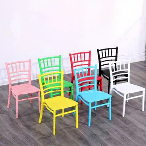 Sillas Chavari de Resina Plástica Apilables, Coloridas, para Eventos, Fiestas, Bodas y Banquetes, para Niños - Product Image 1