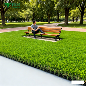 Césped Artificial Decorativo Económico en Oferta, Césped para Jardín y Parque, Resistente a los Rayos UV, Duradero, con Garantía de 5 Años - Product Image 2