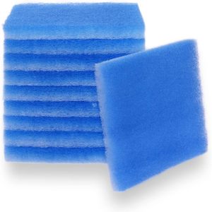 Tela Filtrante No Tejida Funmas de 8.2x7 Pulgadas, Azul y Blanca, Filtro de Aire para Purificación de Ventilación de Secadora Interior - Product Image 3