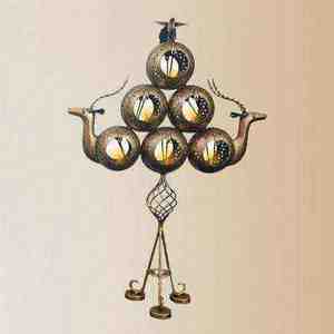 ที่ใส่เทียนรูปปิรามิดตกแต่ง ขนาดเล็ก สำหรับตกแต่งบ้านและงานเทศกาล ดีวาลี งานแต่งงาน อีสเตอร์ และของขวัญ พร้อมส่งออก - Product Image 6