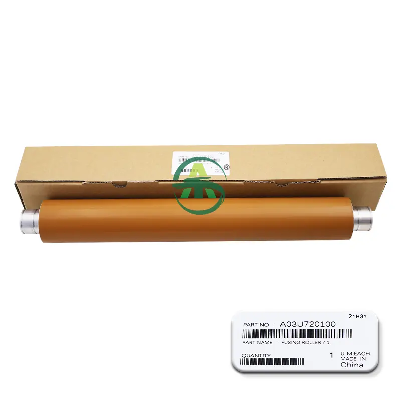 A03u720100 fuser vành đai sưởi ấm con lăn cho Konica Minolta Pro 650 Bizhub Báo Chí C6000 Bizhub Pro c6500 trên fuser con lăn