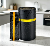 Boîte d'emballage extérieure de haute qualité au design le plus récent, saveur orange, H O N E Y