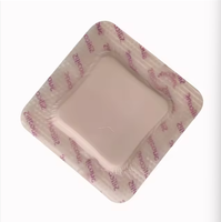 Pansement en mousse de silicone à film PU hautement absorbant, auto-adhésif, produit de soin des plaies