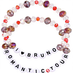 Braccialetto Souvenir del Concerto di <span class=keywords><strong>Bruno</strong></span> Mars, Gioiello in Resina Acrilica con Perline per Donne - Product Image 1