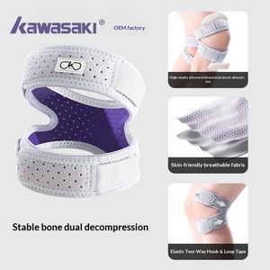Genouillères de randonnée pour femmes et hommes - Protection professionnelle des articulations du genou, sangle rotulienne pour l'alpinisme, en polyester - Product Image 6