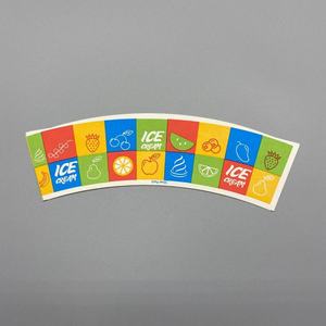 Fabrication en usine de ventilateurs en papier personnalisés et de ventilateurs en papier pour bols - Product Image 1