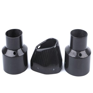 Embout de silencieux d'échappement de moto en fibre de carbone personnalisé Pièces de véhicule en fibre de carbone - Product Image 6
