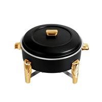 Vevor Roll Top Chafing Dish Buffetset 9 Qt Chafer Voedselwarmer Luxe Witte Chafing Dishes voor Catering